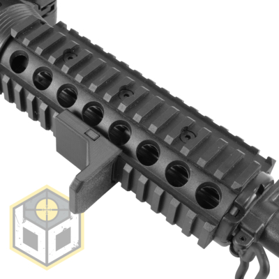 BD Handstop Picatinny Rail Short Black with Pins