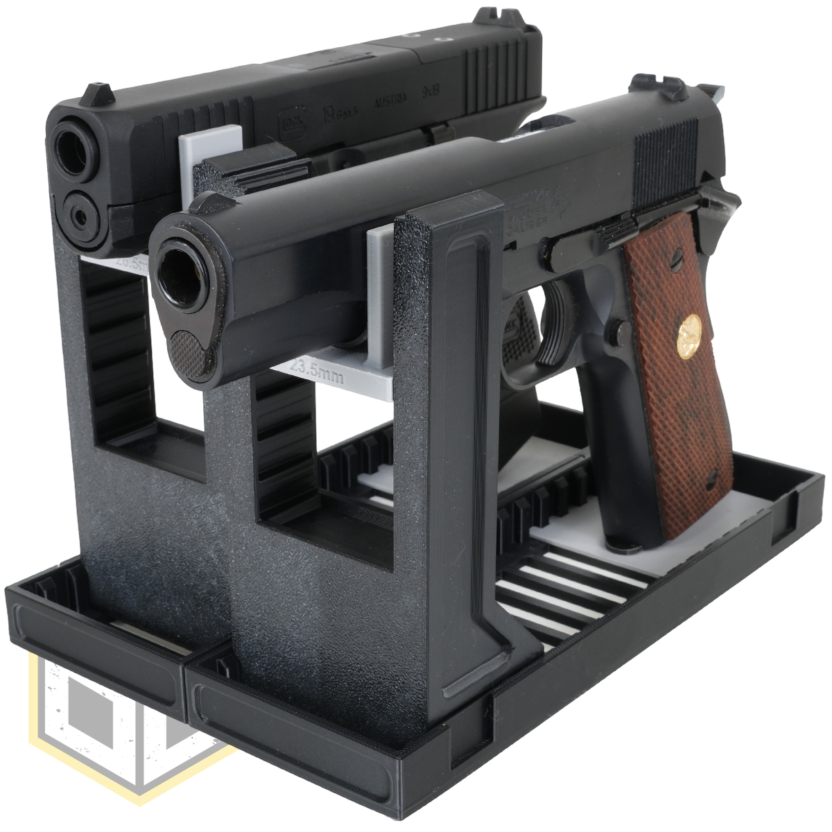 UM Pistol Stand Set Black 11