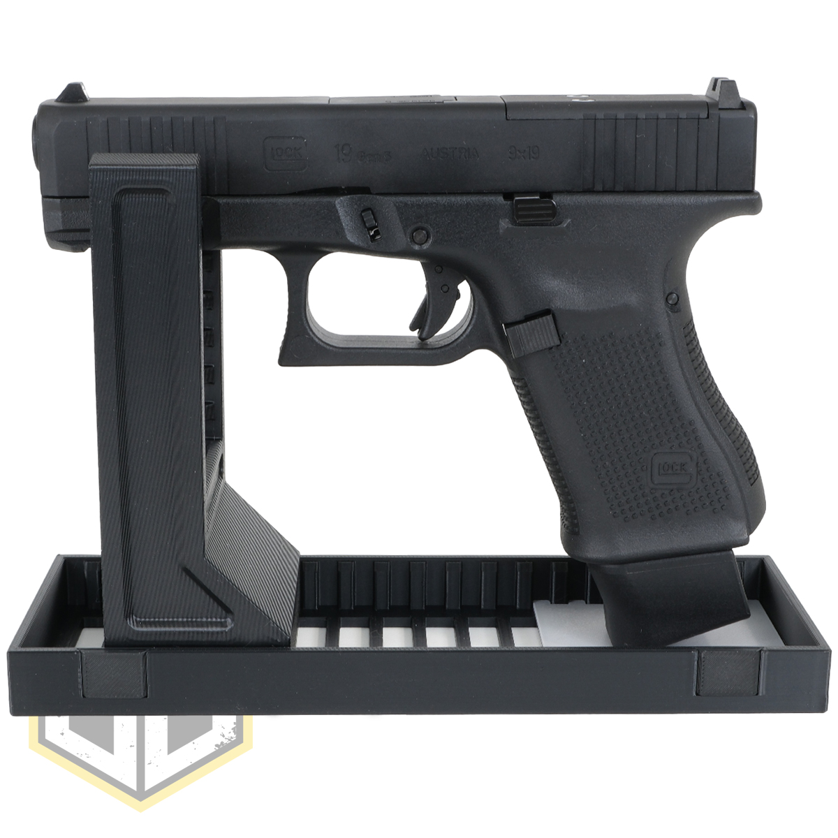 UM Pistol Stand Set Black 7