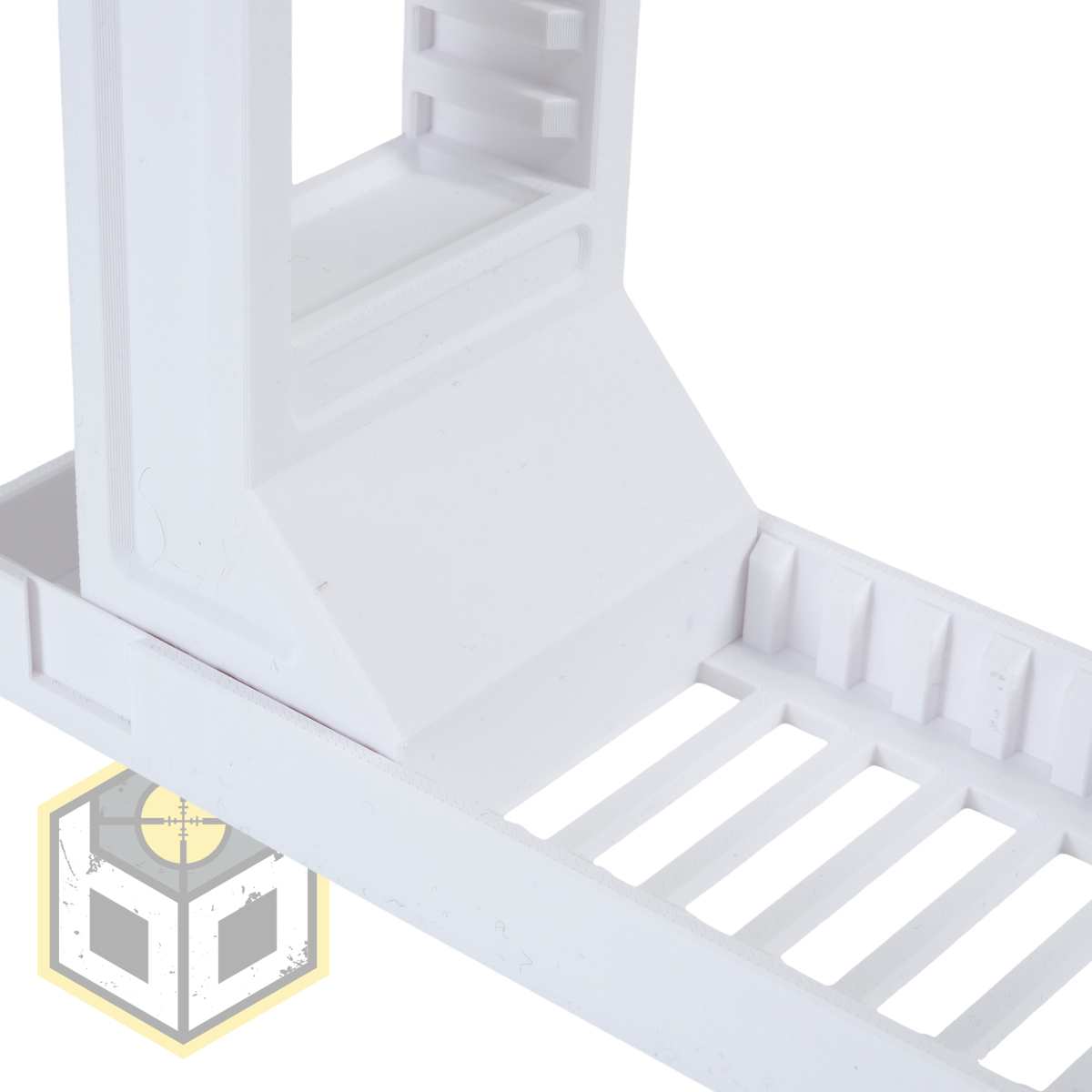 UM Pistol Stand Set White 10