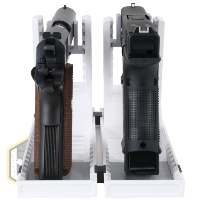 UM Pistol Stand Set White 8