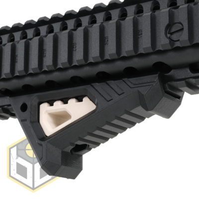 AFG Stubby Picatinny Rail Angled Foregrip Easy Fit Black with Tab Insert
