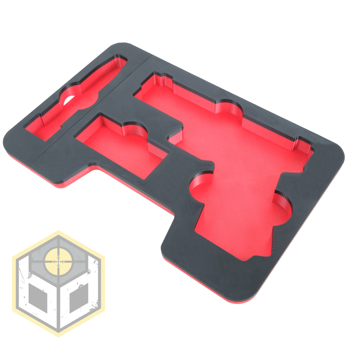 Glock Pistol Case Insert for SRC and Trimex Arms Hard Case Red